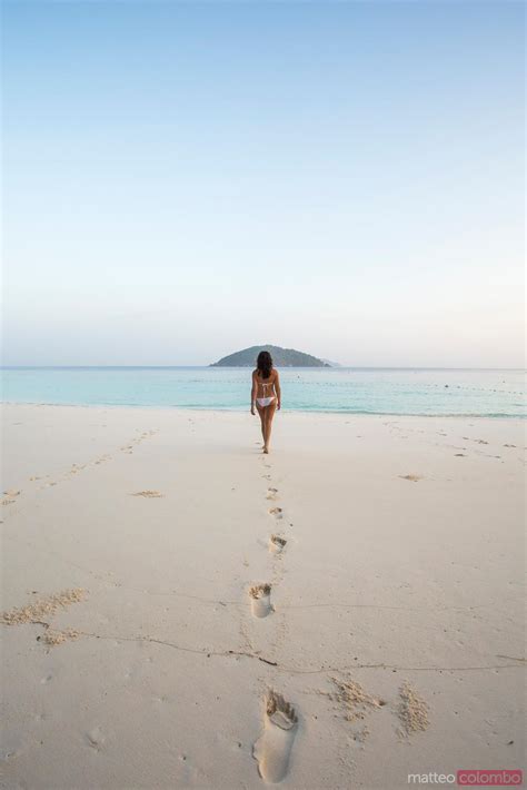 Matteo Colombo Travel Photography Woman In Bikini On Tropical Beach