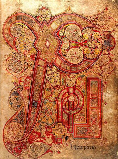 Эван макгуайр, кристен муни, брендан глисон и др. Book of Kells by Unknown Artist via DailyArt mobile app in ...