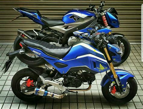 Part of the honda grom's success has been its fuel economy rating of 134 mpg‑us. 200+ Custom 2017 Honda Grom / MSX 125 Pictures in 2020 ...