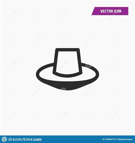 Fedora Hat Sketch Icon Stock Vector Illustration Of Graphic