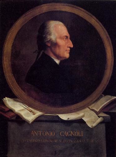 August 1816 in verona) war ein italienischer astronom. Antonio Cagnoli - Wikipedia