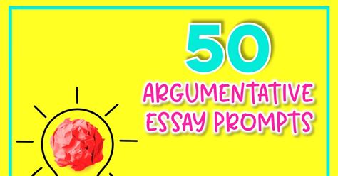 Argumentative Essay Prompts For Secondary ELA The Daring English Teacher