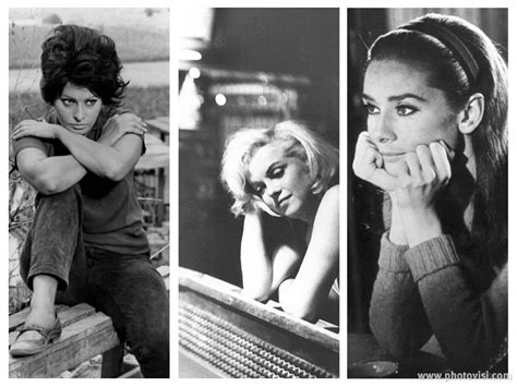 What Beauties And Talent Sophia Loren Marilyn Monroe And Audrey