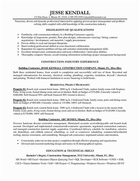 Check out real resumes from actual people. Self Employed Contractor Resume New 9 General Contractor ...
