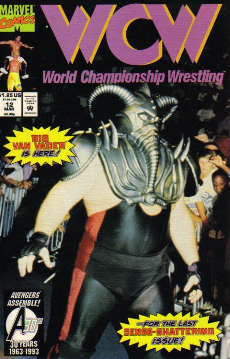 Marvel Comics Wcw March Last Issue World Championship Wrestling Wrestling Wcw