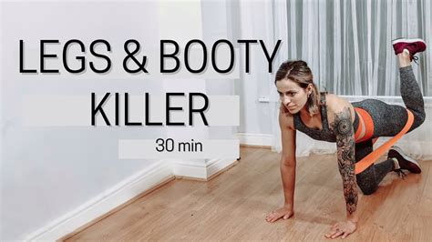 30 Min Legs And Booty Killer Workout With Weights Intense Lower Body Workout Active Muse
