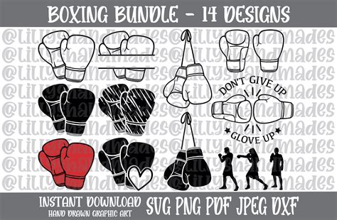 Boxing Svg Bundle Boxing Gloves Svg Boxer Svg Boxing Png Etsy