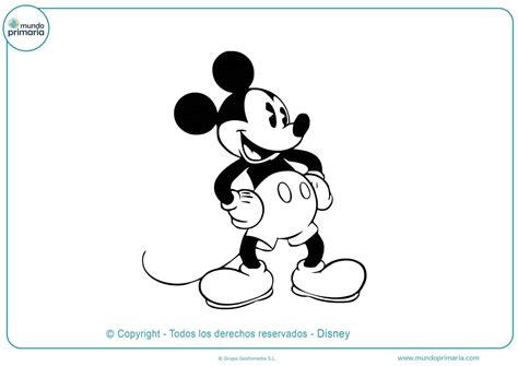 Dibujos De Mickey Mouse Para Colorear Imprimir