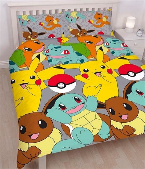 Pokemon blanket, pokemon quilt, pokemon gift, pokemon birthday, pokemon bedding, pokemon fleece blanket, pokemon throw blanket, pokemon. Pokemon Catch Queen Kids Licensed Quilt Duvet Bedding ...
