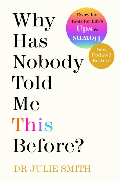 Why Has Nobody Told Me This Before By Dr Julie Smith Penguin Books