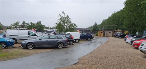 Car park for Norwich Camping & Leisure © Helen Steed cc-by-sa/2.0