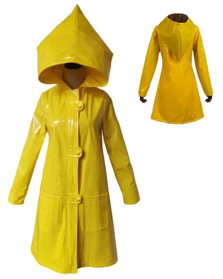 Little Nightmares Yellow Raincoat Costume Blossom Costumes