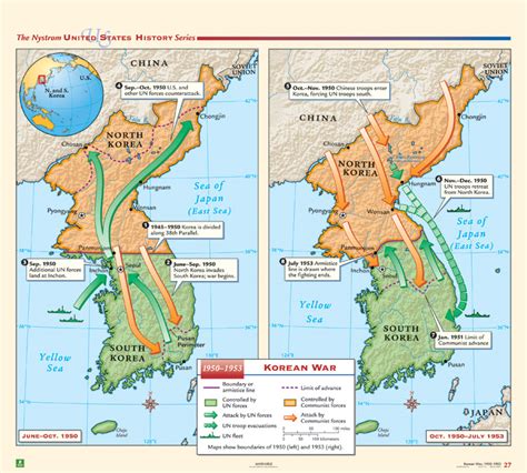 Korean War 1950 1953 Vivid Maps