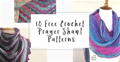 10 Free Crochet Prayer Shawls Patterns Marly Bird