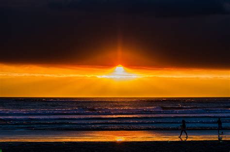 Sunset Ocean Clouds Free Photo On Pixabay Pixabay