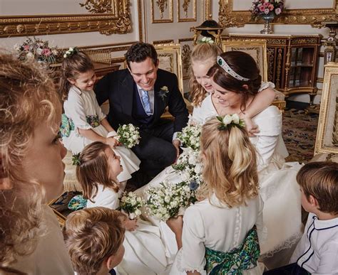 Princess Charlotte Has The Giggles In New Behind The Scenes Royal Wedding Photo Eugenie