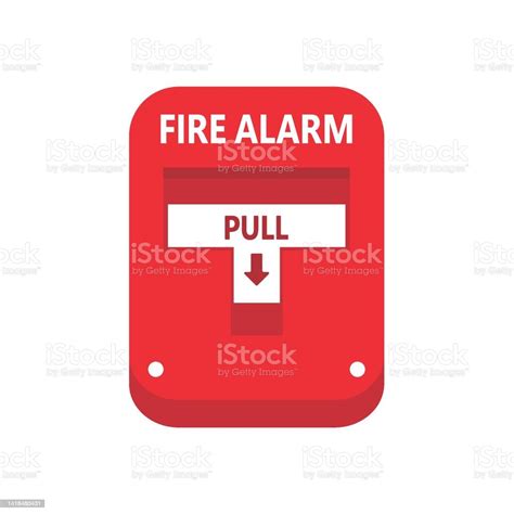 Web Stock Illustration Download Image Now Fire Alarm Icon Pulling