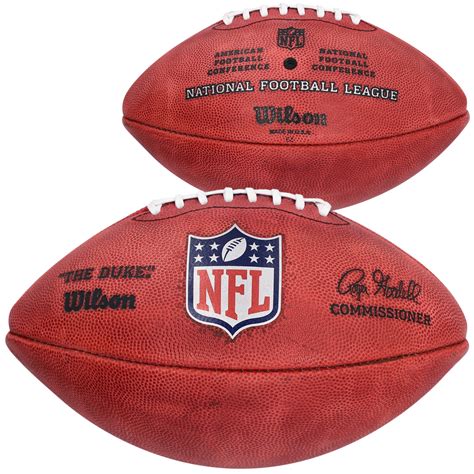 Fanatics Authentic Wilson The Duke Official Nfl Leather Game Football