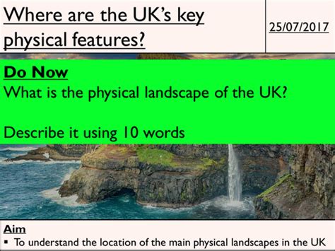 Physical Geography Of The Uk Teaching Resources