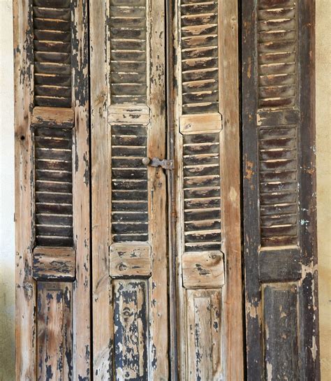 Weird I Know But I Am So Into Antique Shutters Old Shutters Decor