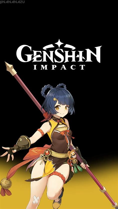 Genshin Impact Xiangling Wallpaper Android Impact Wallpaper Anime