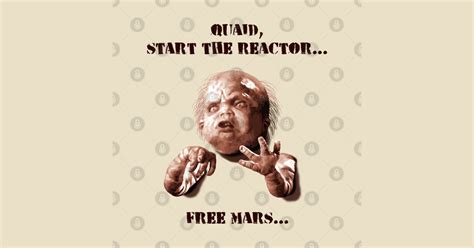 Total Recall 1990 Kuato Quaid Start The Reactor Free Mars