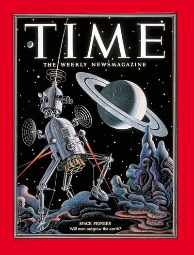 Time Magazine Cover Space Pioneer Dec 8 1952 Nasa Astronauts
