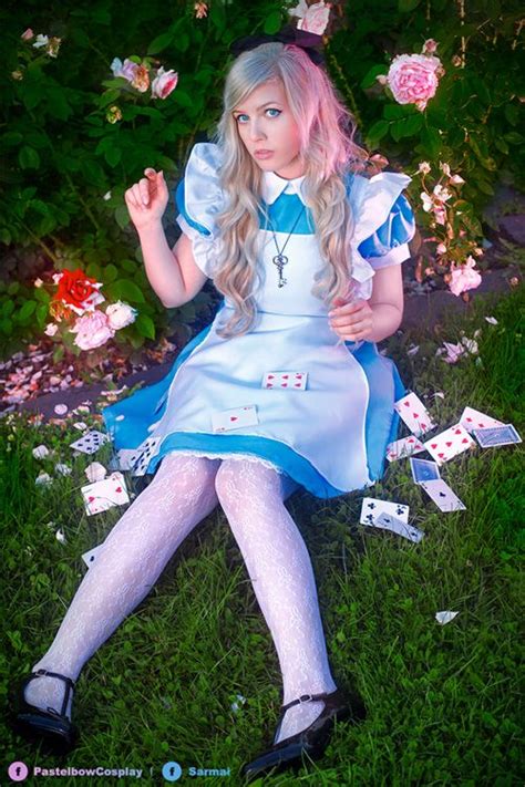 Alice In Wonderland Cosplay Alice Cosplay Alice In Wonderland Dress Girly Outfits