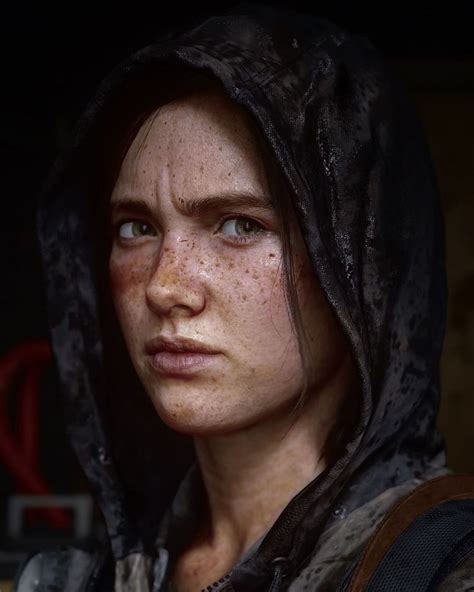 Ellie The Last Of Us Face Model Dastorganizer