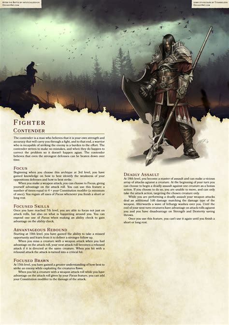 Dnd 5e Homebrew — Arilianis Subclasses Part 1