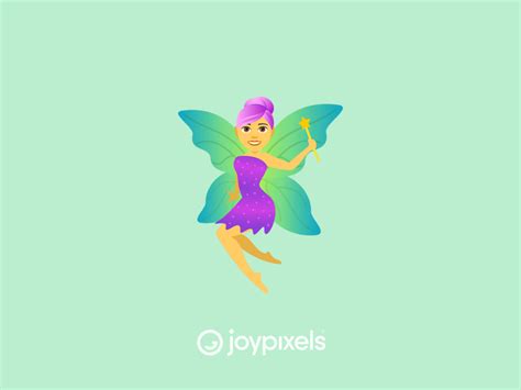 The Joypixels Woman Fairy Emoji Version 50 By Joypixels On Dribbble