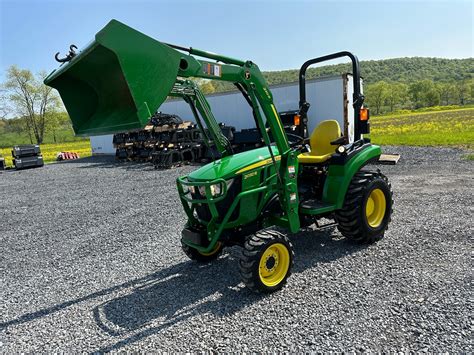 2019 John Deere 2032r Compact Tractor 4x4 220r Quick Attach Loader