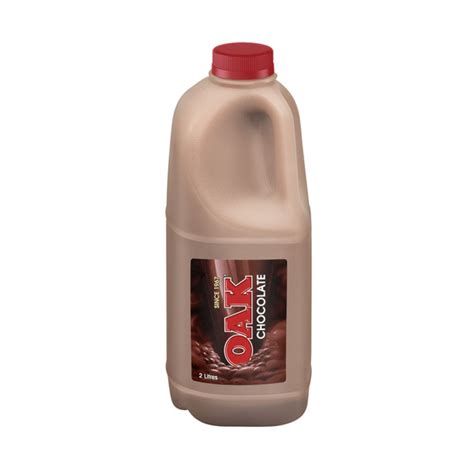 Calories In Oak Classic Chocolate Flavoured Milk Calcount