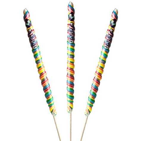 45 Oz Rainbow Unicorn Jumbo Pops 36ct Box Lollipops And Suckers