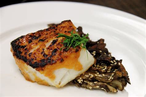 Broiled Chilean Sea Bass Soak In Whole Milk For One Hour Sprinkle With Salt Pepper Garlic