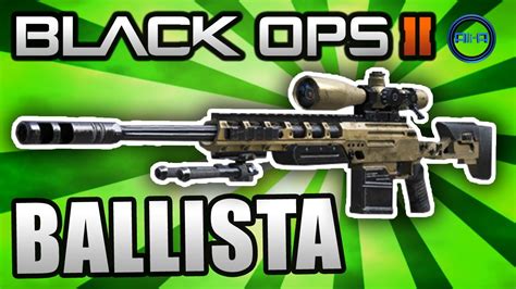 Black Ops 2 Ballista Best Class Setup Sniping Call Of Duty