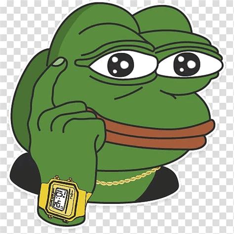 Discover 219 free pepe frog png images with transparent backgrounds. Green frog , Pepe the Frog /pol/ Sticker Reddit Emoticon ...