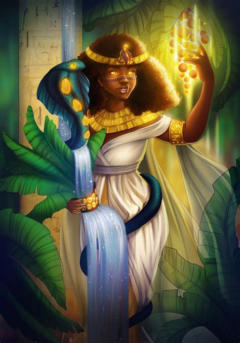 ArtStation - Enkia, Mahatum's Virgo Goddess