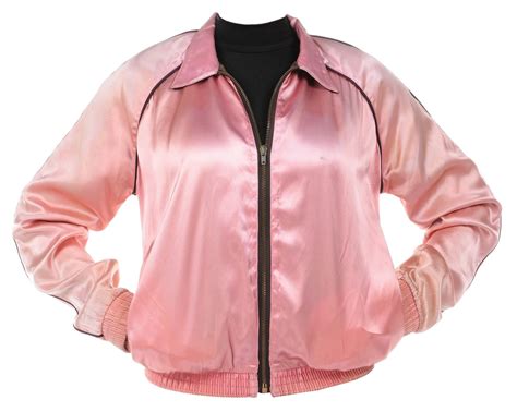 Pink Ladies Satin Jacket From Grease 2