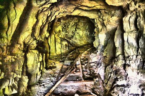 Inside A Mine Shaft Photograph By Jeff Swan Pixels
