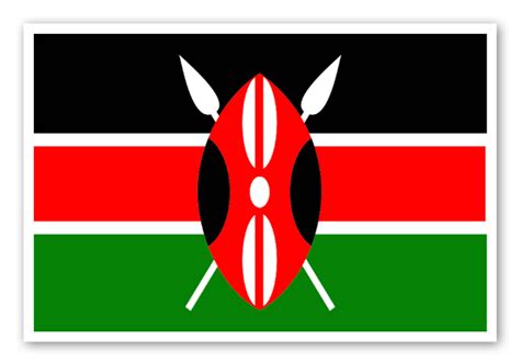 Ke, kenia, flagge symbol in public domain world flags ✓ finden sie das perfekte symbol für ihr projekt und laden sie sie in svg, png, ico oder icns herunter, es ist kostenlos! Kenia Flagge - StickerApp