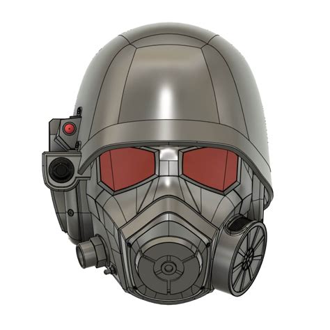 Ncr Ranger Combat Helmet 3d Model For Cosplay Armour Inspired Etsy