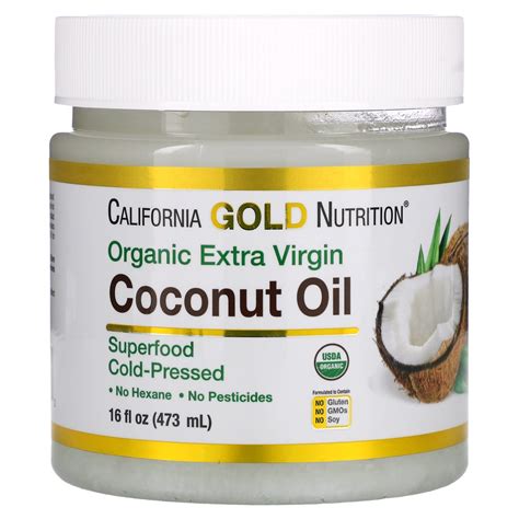 Organic Coconut Oil Extra Virgin Unrefined Certified Usda Organic