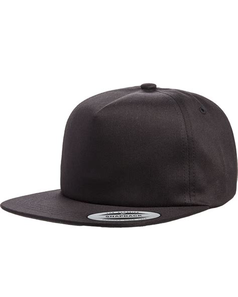 Yupoong Adult Unstructured 5 Panel Snapback Cap Alphabroder