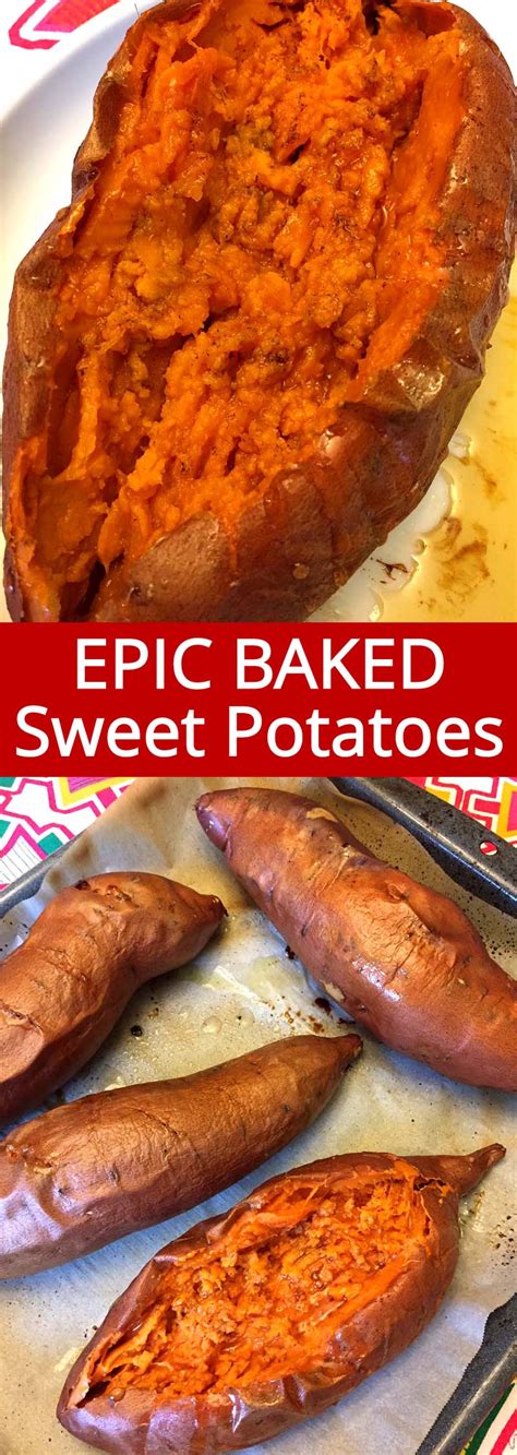 If you keep your baked potatoes wrapped in the foil, you can reheat them right in the oven. Perfect Oven Baked Sweet Potatoes Recipe - Melanie Cooks