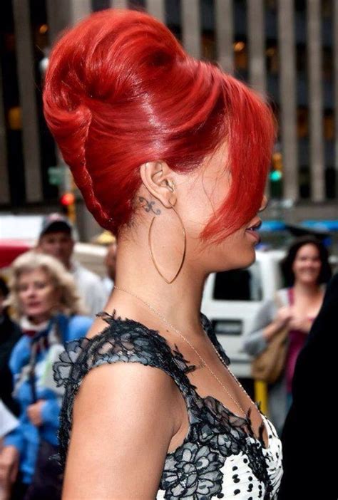 Awesome French Twist Updo And Red Hair Color Long Hair Styles Hair