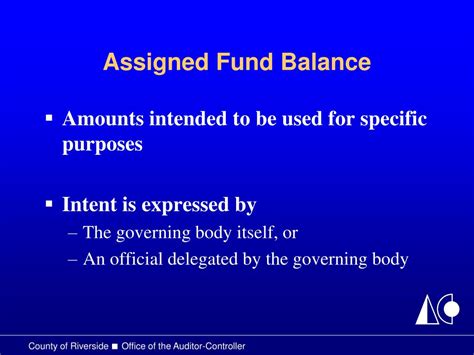 Ppt Gasb 54 Fund Balance Reporting And Governmental Fund Type