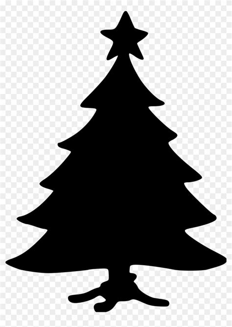 Christmas Tree2 File Size Christmas Tree Silhouette Free