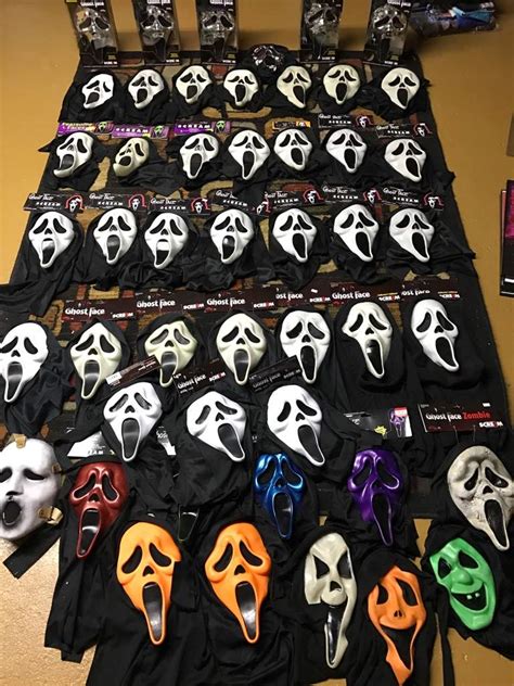 Scream Mask Collection 1991 2016 Horror Amino