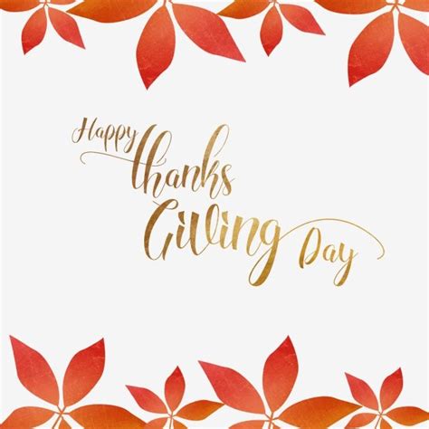 The Words Happy Thanks Giving Day Written In Gold On A White Background